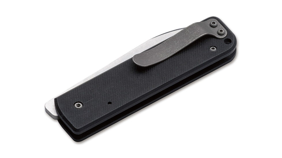 Boker Lancer Black Stonwash Folding Knife, 01BO068