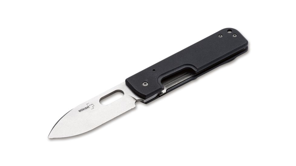 Boker Lancer Black Stonwash Folding Knife, 01BO068