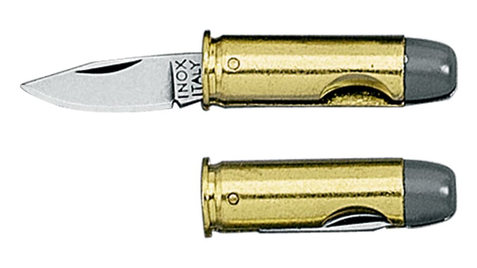 Boker Mini Pallottola 44 Mag Fixed Blade Knife, 1.18in, 420C, 201