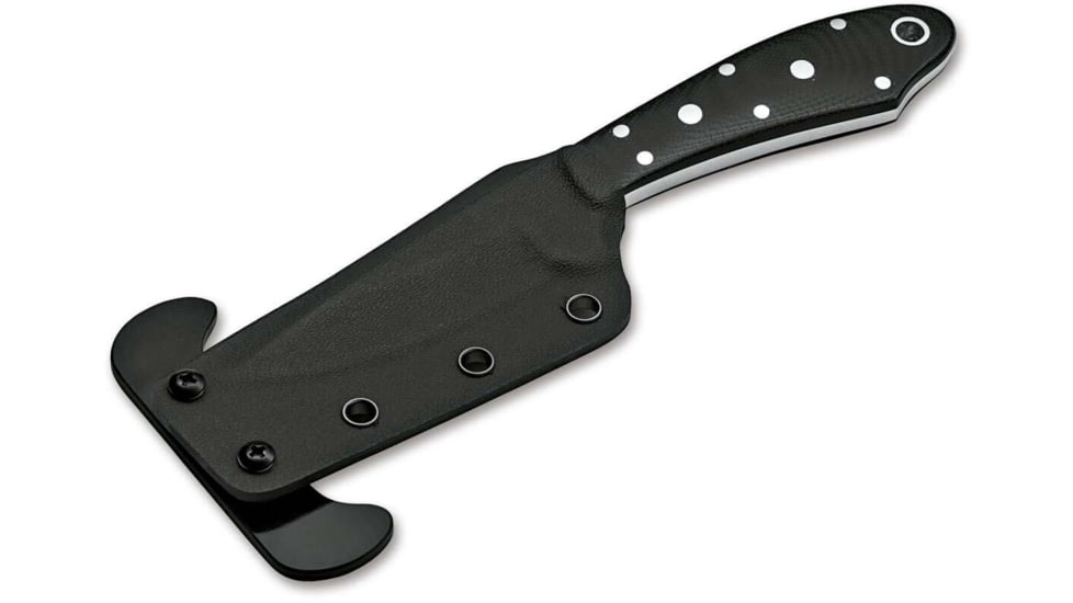 Boker Plus Backdrop Fixed Blade Knife, 3.62in, D2, G10 Black Handle, 02BO028