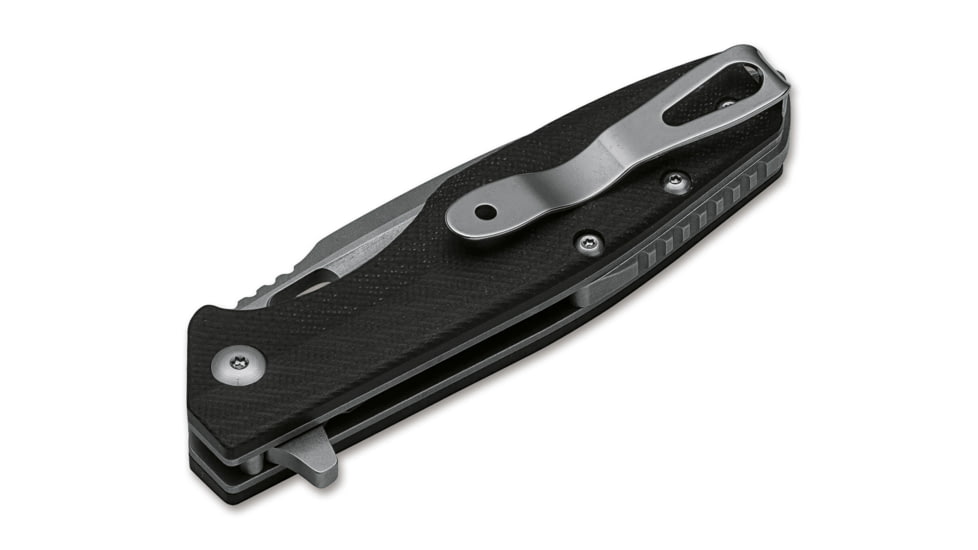 Boker Plus Caracal Mini Folding Knife, 3.1in, D2, G10, Uncoated, Black, 01BO756