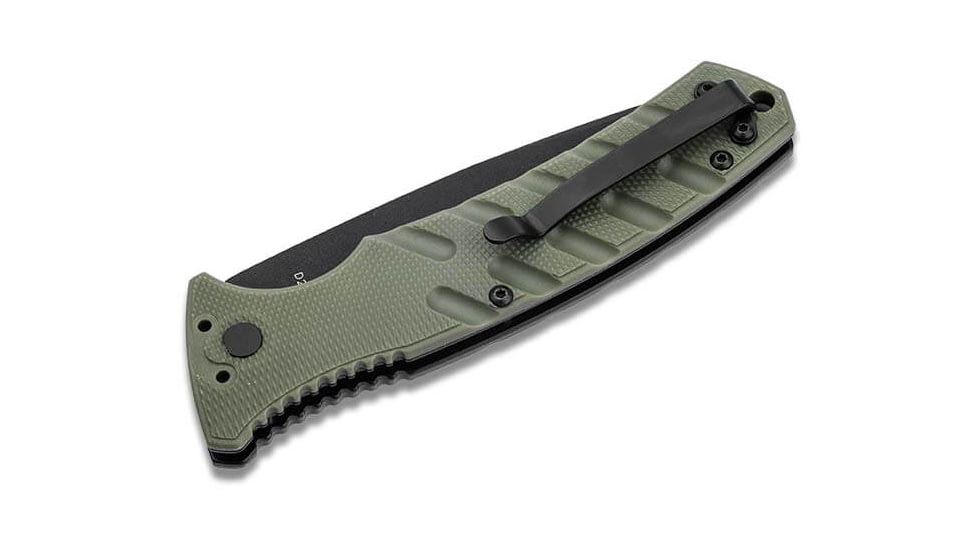 Boker Plus Large Strike Folding Knife, 3.62in, D2 Steel, Grivory Handle, 06EX901