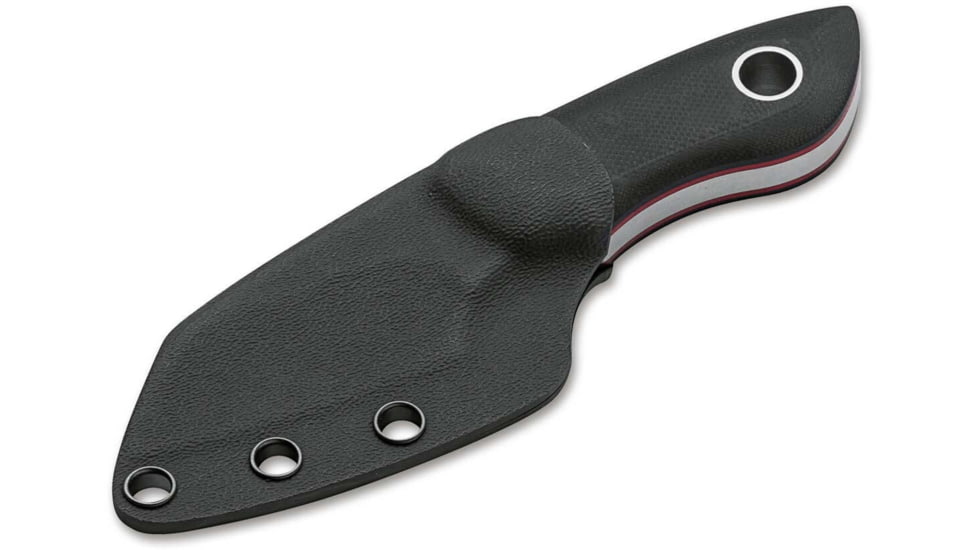 Boker Plus PryMini Pro Fixed Blade Knife, 2.36in, D2, G10 Black Handle, 02BO017