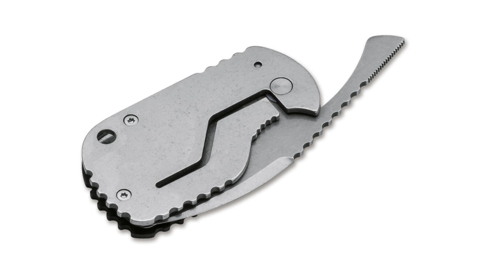 Boker Plus Subcom Friction Folding Knife, 2.2in, AUS-8, G10, Uncoated, Black, 01BO610