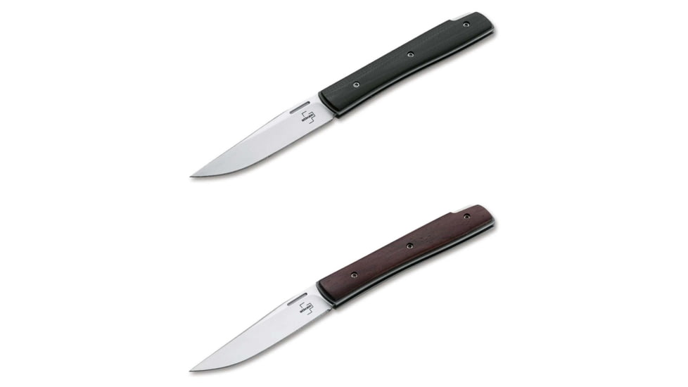 Boker Plus Urban Trapper Petit Folding Knife by Brad Zinker, Black, Brown