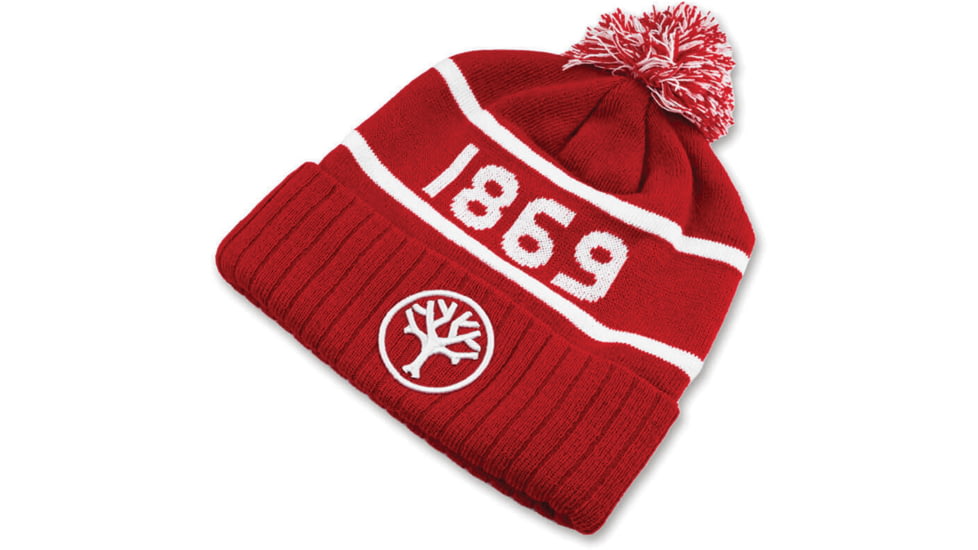 Boker 1869 Bobble Hat, Red, One Size, 09BO139
