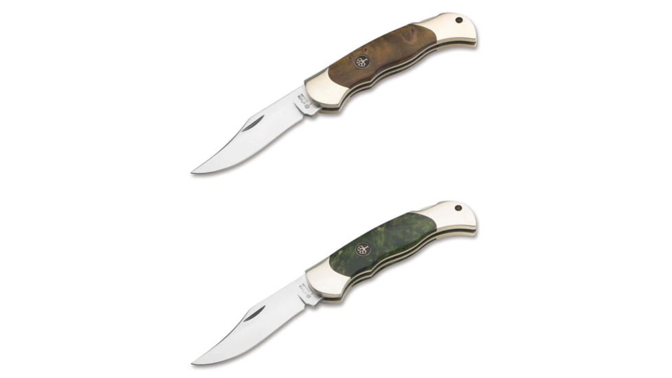 Boker Solingen Boy Scout Folding Knife, Brown, Green