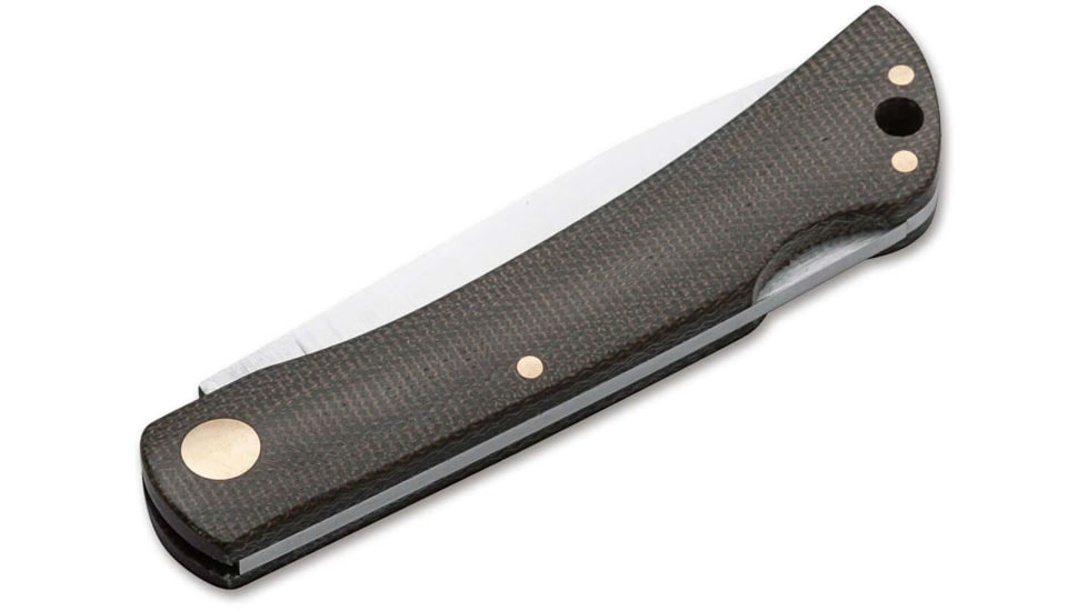 Boker Solingen Rangebuster Folding Knife, 3.03in, N690, Micarta Green Handle, 111914