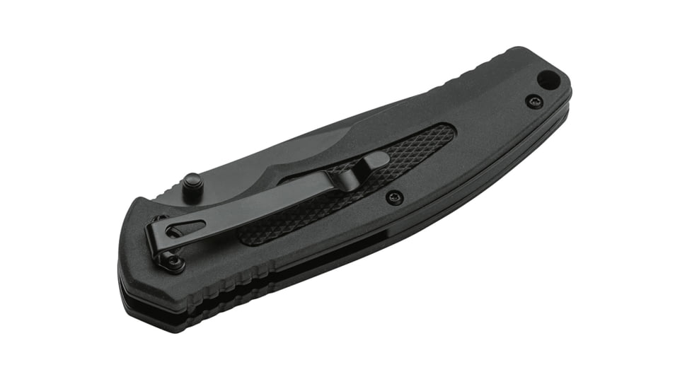 Boker Spring Assisted I Vg10 Folding Knife, 3.5in, VG-10, FRN, Synthetic, Black, 01BO500