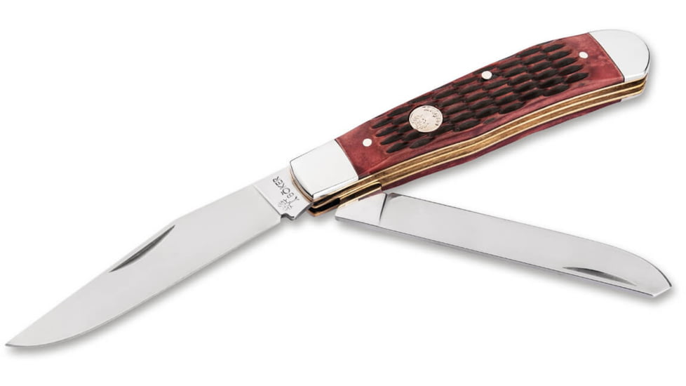 Boker Ts 2.0 1095 Trapper Jigged Brown Bone - 110881