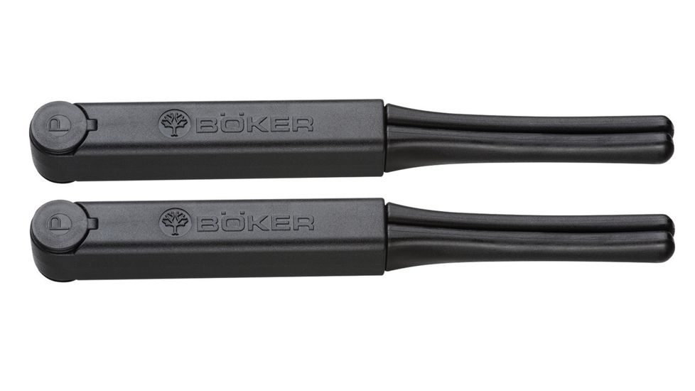 Boker USA 3.5in Snac Pac Black Duo Clampack, 2 Pack, 03BO801C