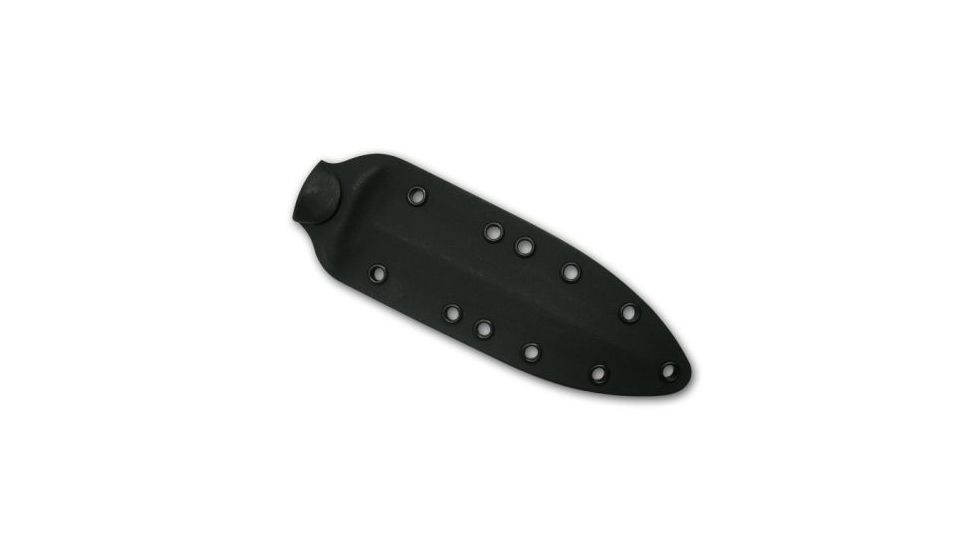 Boker Applegate Fairbairn Fixed Blade Knife w/ Sheath, 5.9 in, 440C Stainless Steel, Synthetic, Black, 120543AF