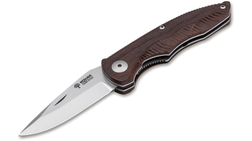 Boker USA Arbolito Gemini Guayacan 42 Knife, Brown, Small, 01BA003G