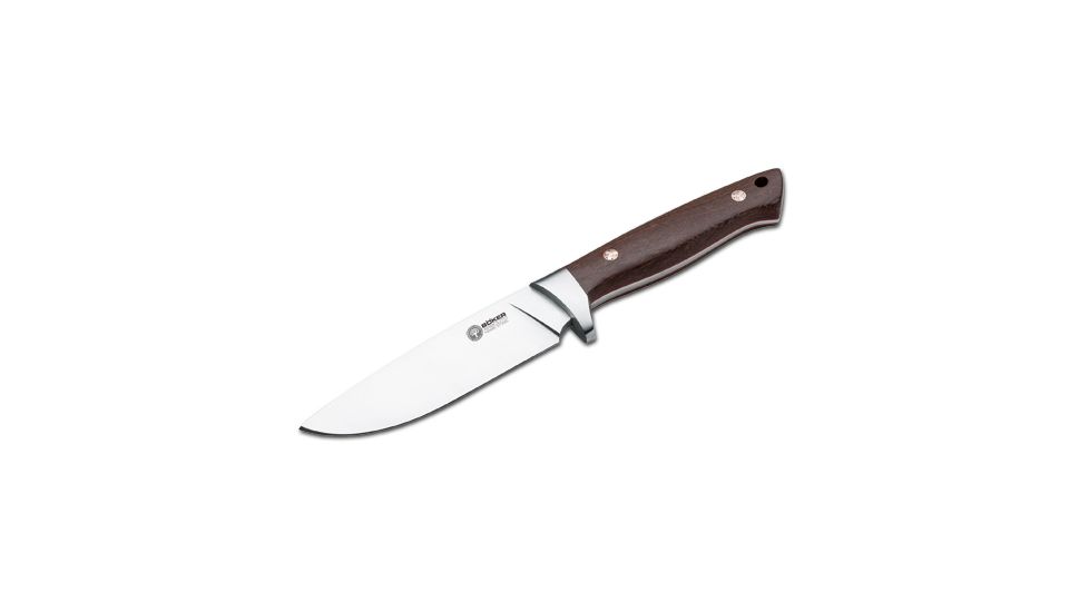 Boker USA Arbolito Satin-Finished N695 Steel Folding Knife, Wood, 4.75in. Blade 02BA351G