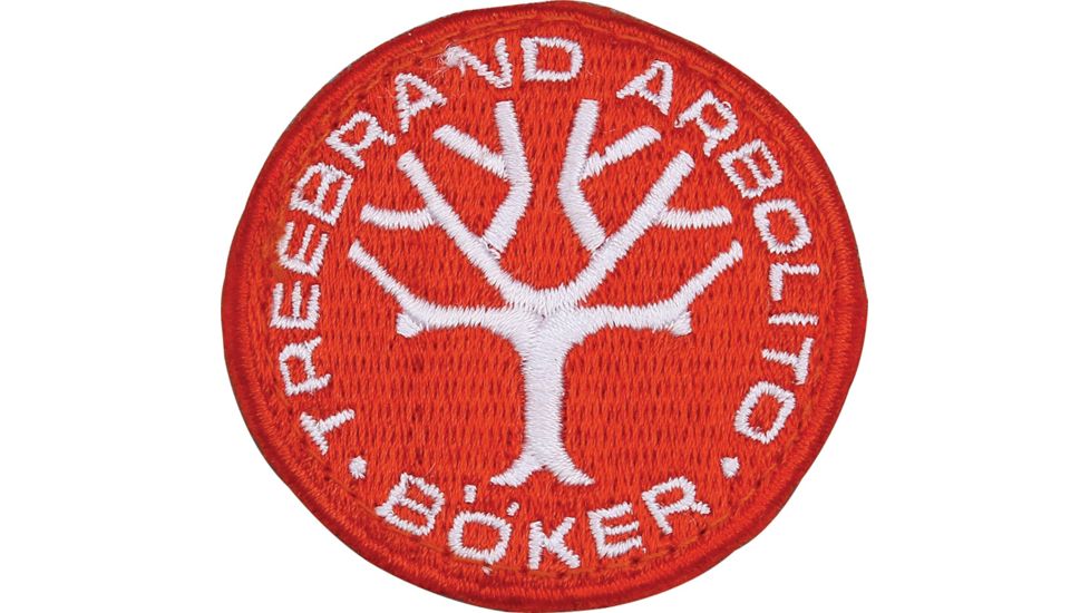 Boker USA Arbolito Tree Brand Embroidered Patch, Red BO02264