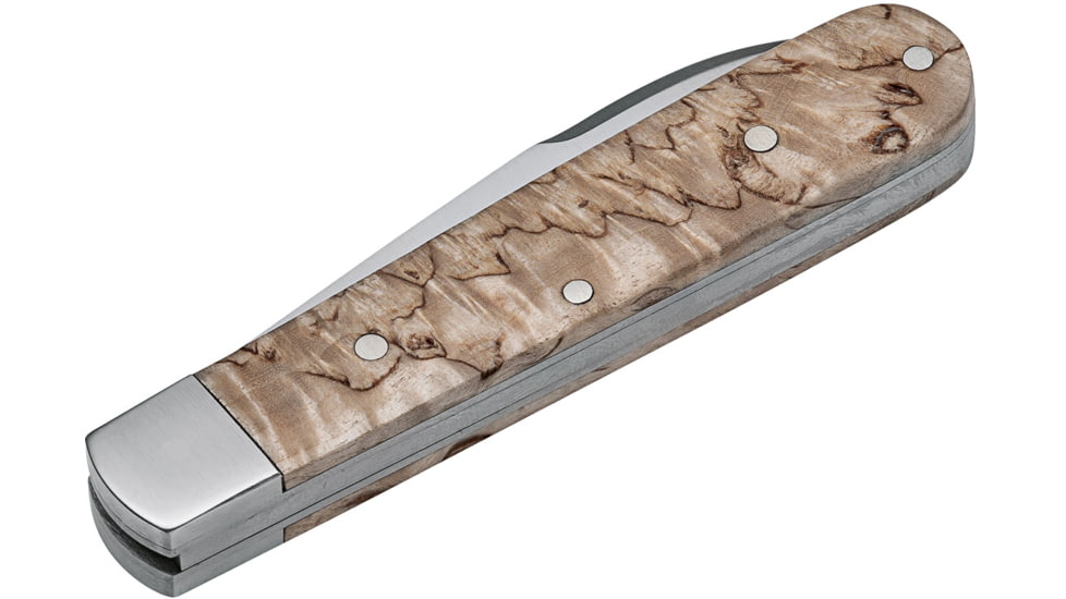 Boker USA Barlow Prime Curly Birch Knife, Brown, Small, 111942