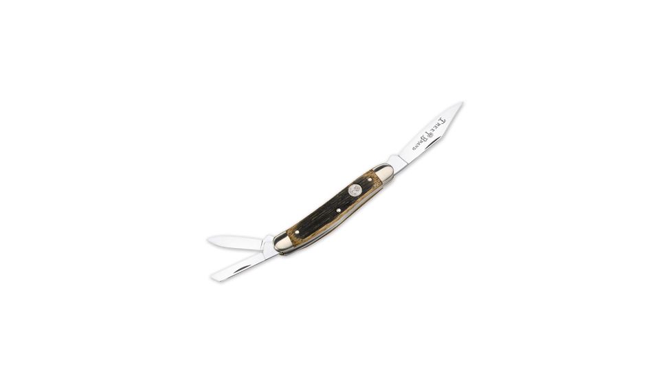 Boker USA Beer Barrel Whittler Knife, Wood Handle 110280BBL
