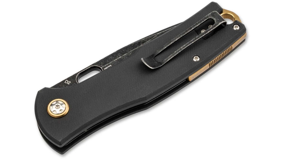 Boker USA Boker Plus Fieldfolder Pocket Knife by Jesper Voxnaes, 3.41 in, D2, Folding Blade, G10 Handle, 01BO375