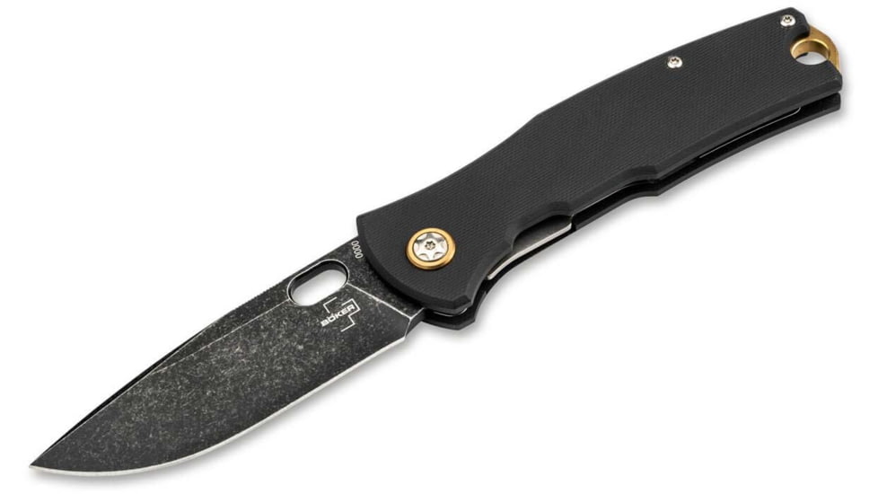 Boker USA Boker Plus Fieldfolder Pocket Knife by Jesper Voxnaes, 3.41 in, D2, Folding Blade, G10 Handle, 01BO375