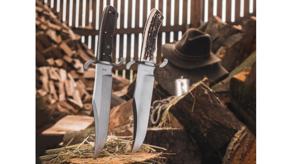 Boker USA Bowie N690 Knife, Brown, Small, 121547