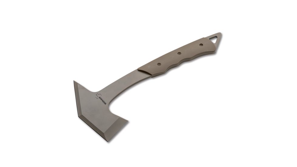 Boker USA Plus Carnivore Axe,2.52in SK5 Carbon Steel Blade,G10 Scales 09BO111