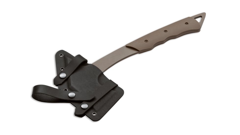 Boker USA Plus Carnivore Axe,2.52in SK5 Carbon Steel Blade,G10 Scales 09BO111