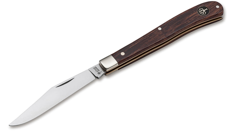 Boker USA Delicate Uno Desert Ironwood Knife, Brown, Small, 110493