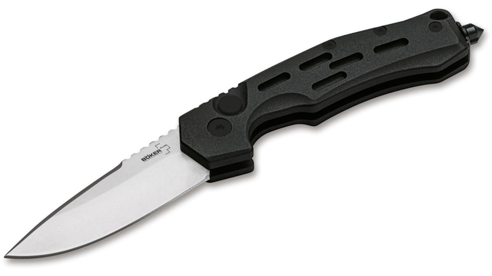 Boker USA Deser Storm Knife, Silver/Black, Small, 01BO792N