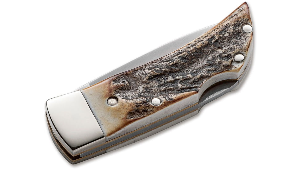 Boker USA Gents Stag Knife, Brown, Small, 111006
