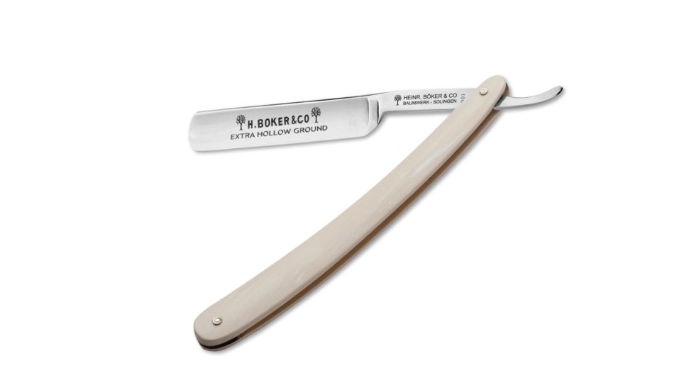 H. Boker &amp; Co Straight Razor, White