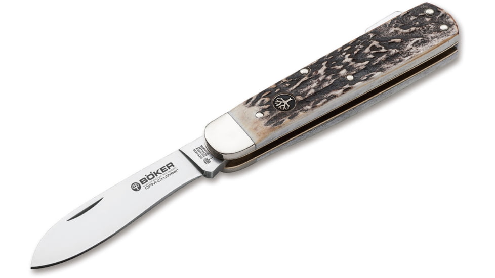 Boker USA Hunting Mono CPM Knife, Brown, Small, 110609