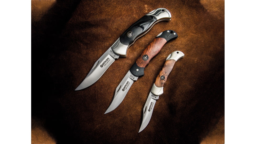 Boker USA Junior Scout Thuja Knife, Brown, Small, 111920