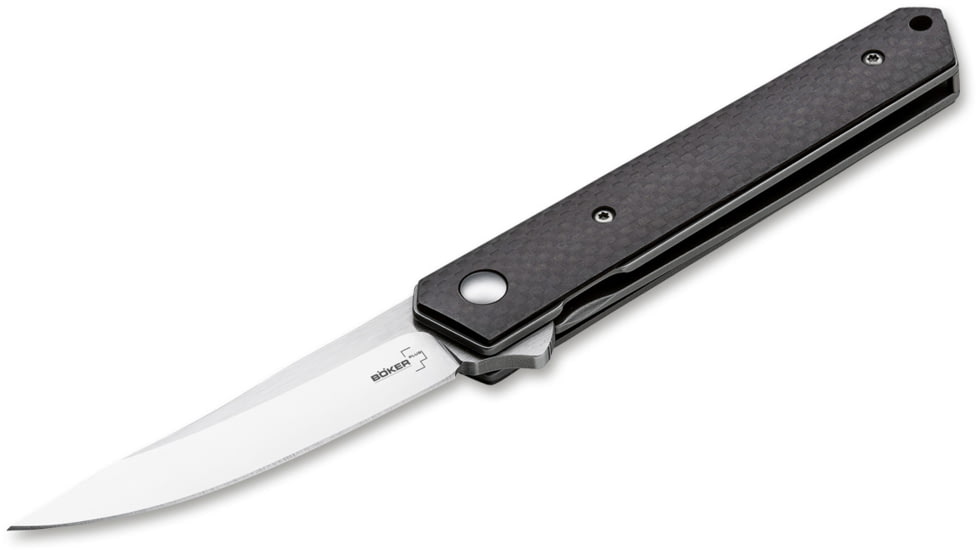 Boker USA Kwaiken Mini Flipper D2 Car Knife, Black, Small, 01BO256