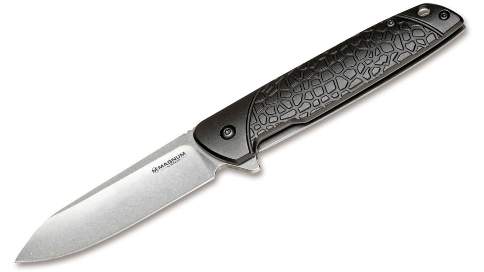 Boker USA Magnum Alligator Knife, Black, Small, 01SC487