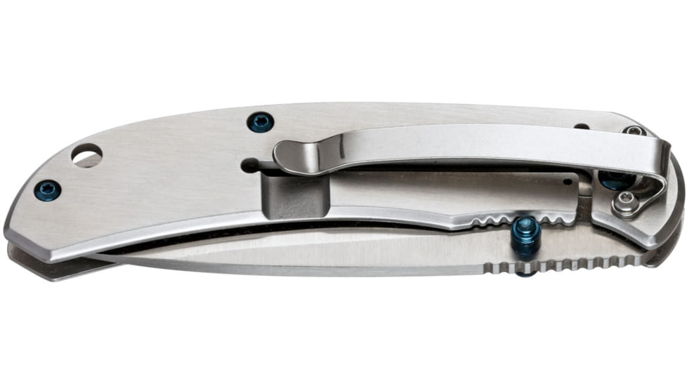Boker USA Magnum Blue Dot Knife, Silver, Small, 01RY863