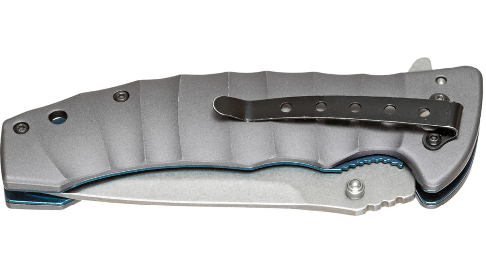 Boker USA Magnum Blue Drop Knife, Black, Small, 01RY199