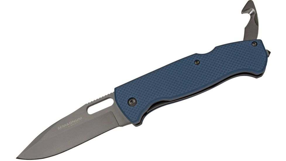 Boker USA Magnum Camper Xtreme Folding Knife,3.5in 440 Stainless Steel Blade,G10 Handle 01LL277