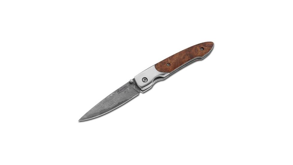 Boker USA Magnum Damascus Senior Folding Knife 01MB030DAM