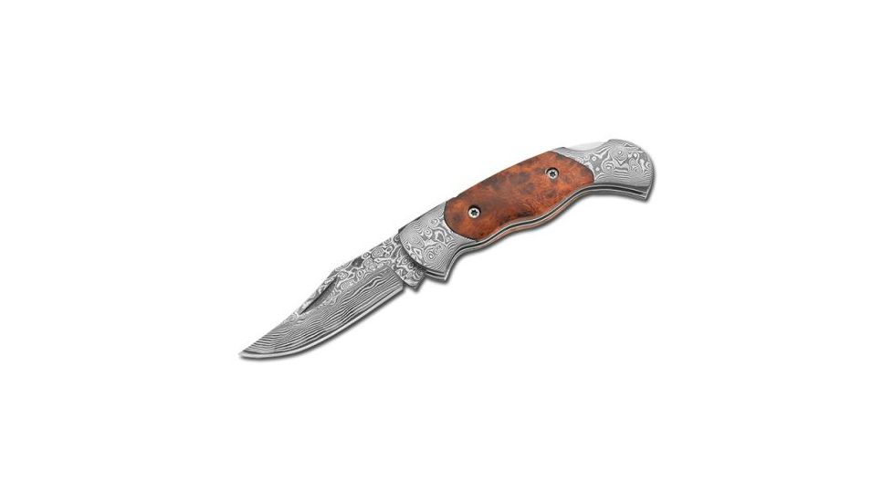 Boker USA Magnum Empress Damascus Folding Carry Knife 01MB789DAM