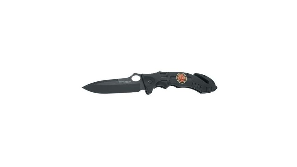 Boker USA Magnum Midnight Rescue Folding Knife 01RY414