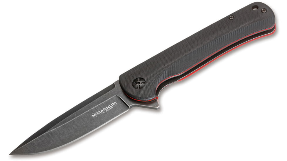 Boker USA Magnum Mobius Knife, Black, Small, 01MB726