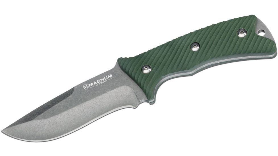 Boker USA Magnum Roamer Fixed Blade Knife,4.5in 440 Stainless Steel Blade,G10 Handle 02SC599