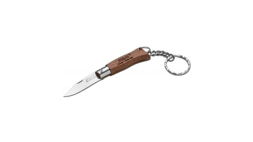Boker USA MAM AISI 420 Stainless Steel Folder Knife, Douro's II w/ Key Chain, 1.63in. Blade 01MM007