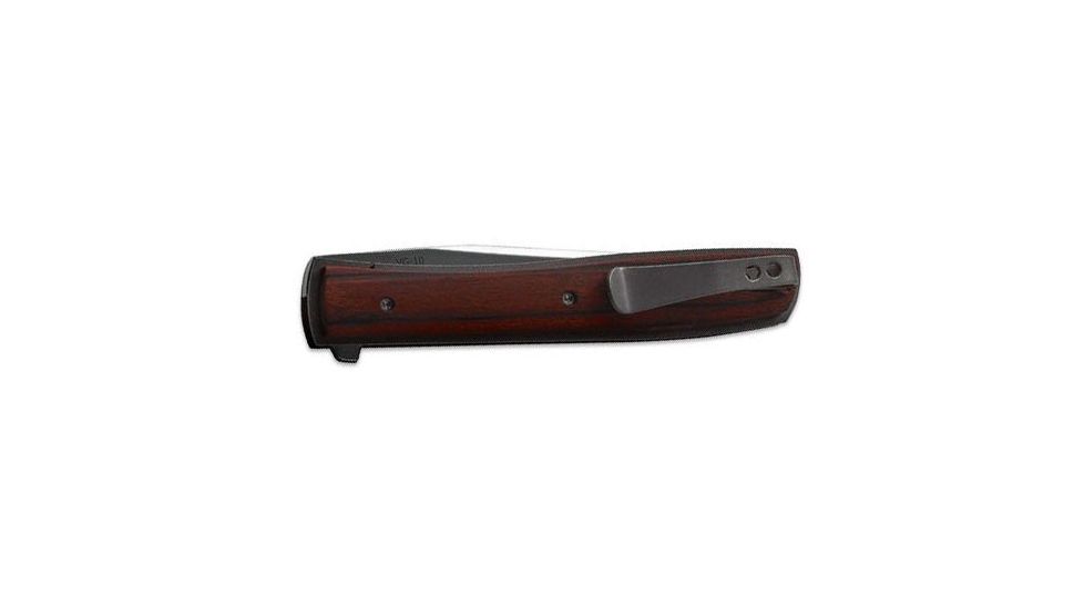 Boker USA Plus Brad Zinker Urban Trapper Folding Knife,3.42in VG10 Steel Blade,Cocolobo Wood Handle 01BO734