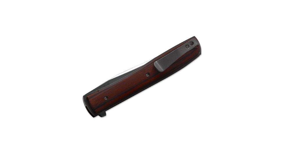Boker USA Plus Brad Zinker Urban Trapper Folding Knife,3.42in VG10 Steel Blade,Cocolobo Wood Handle 01BO734