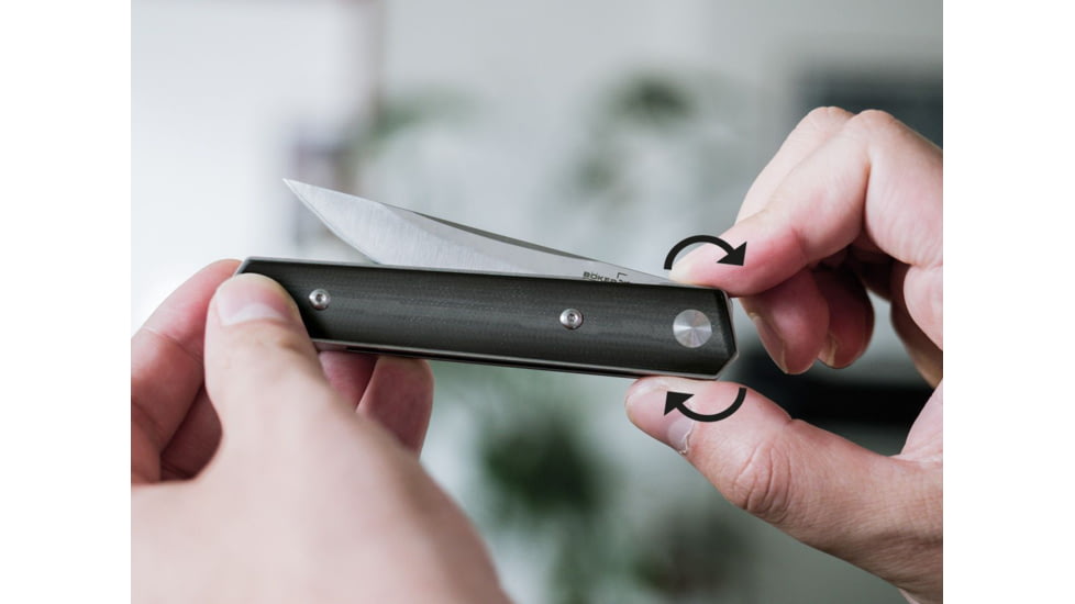 Boker USA Plus Kwaiken 42 Mini Knife, Black, Small, 01BO245