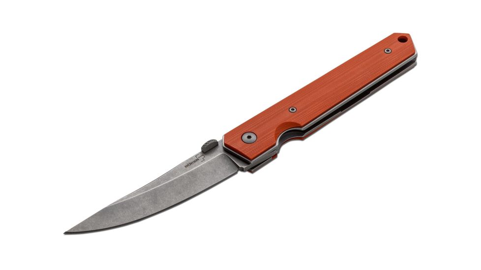 Plus Kwaiken Folder, 3.5in Blade, Orange