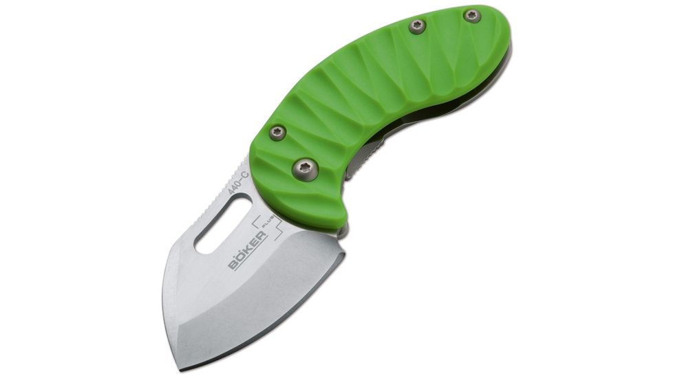 Boker USA Plus Nano, Green Zytel, Tanto Plain B-01BO597