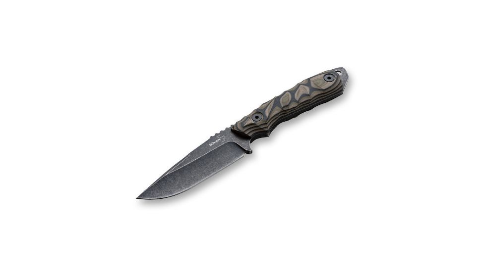 Plus Oscar Mike 4.714In Fixed Knife w/Kydex Sheath