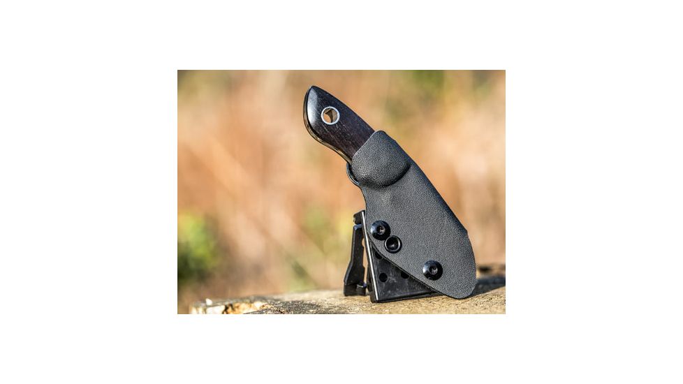Boker USA Pry Mini Anniversary Fixed Blade Knife,2.5in N690Bo Steel Blade,Grenadill Wood Handle 120715